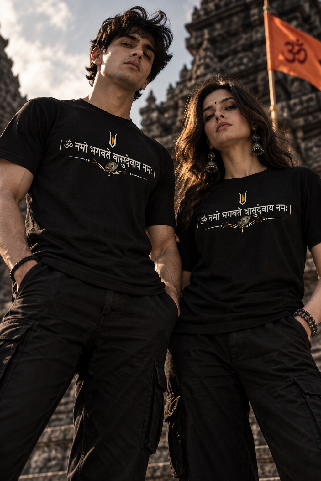 Bhagavatey Vasudevaya Namaha T-Shirt