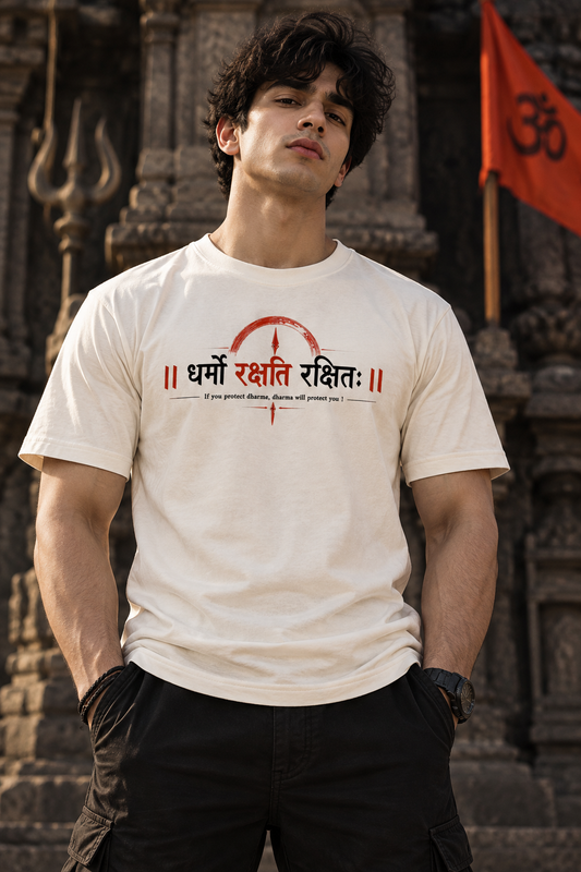 Dharma Rakshati Rakshitah T-Shirt